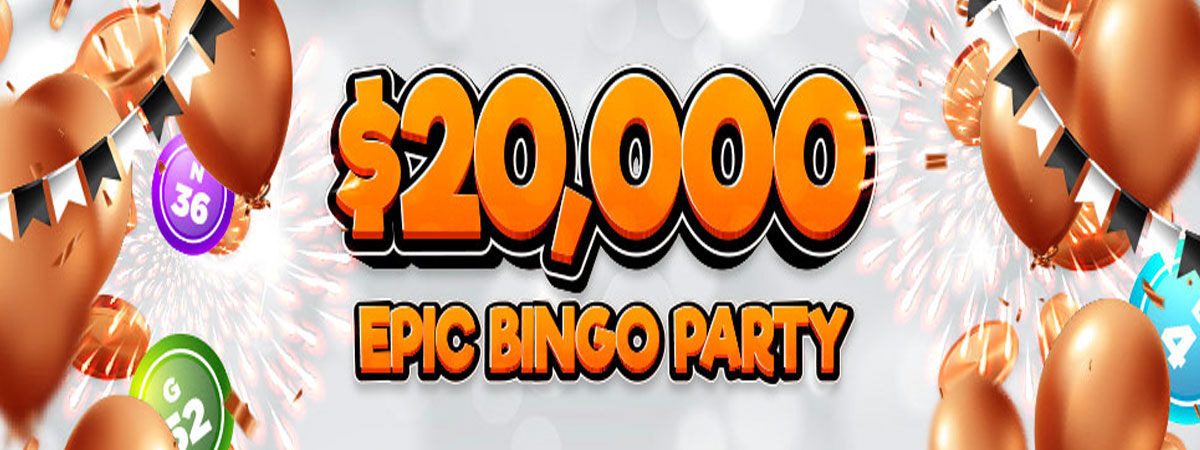 Win $10,000 in Bingo Fest's $20,000 Epic Bingo Party