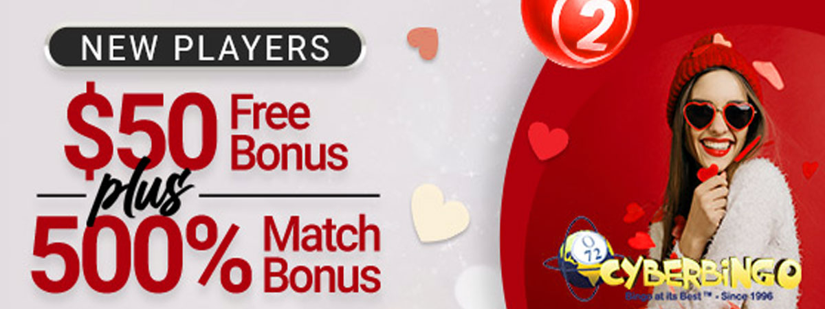 All you need is love luck, and big Bingo Bonuses!