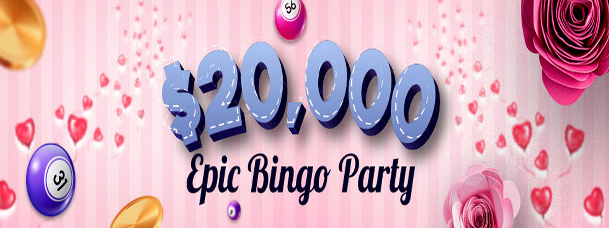 Win $10,000 in the $20,000 Epic Bingo Party