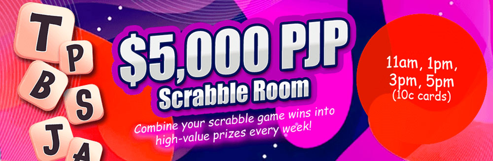$5,000 PJP Scrabble Room