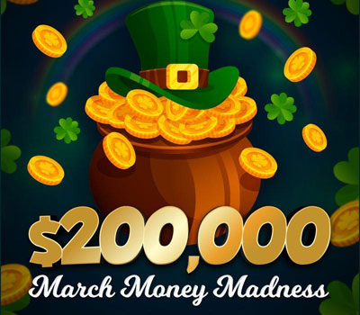 $200,000 MARCH MONEY MADNESS at Casino Castle