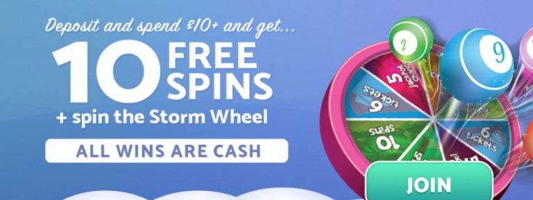 Bingo Storm is going to offer you