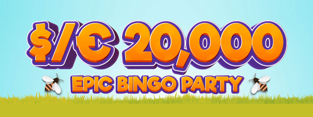 Mega Wins in Cyber Bingo's $20,000 Epic Bingo Party