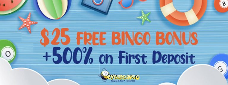 Ding, ding, ding … it’s FREE Bonus time at Cyber Bingo