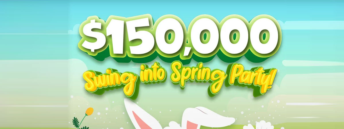 Bingo Village month–long Swing into Spring Party