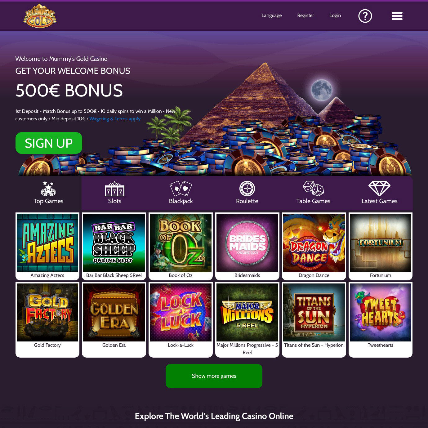 Mummys Gold Casino