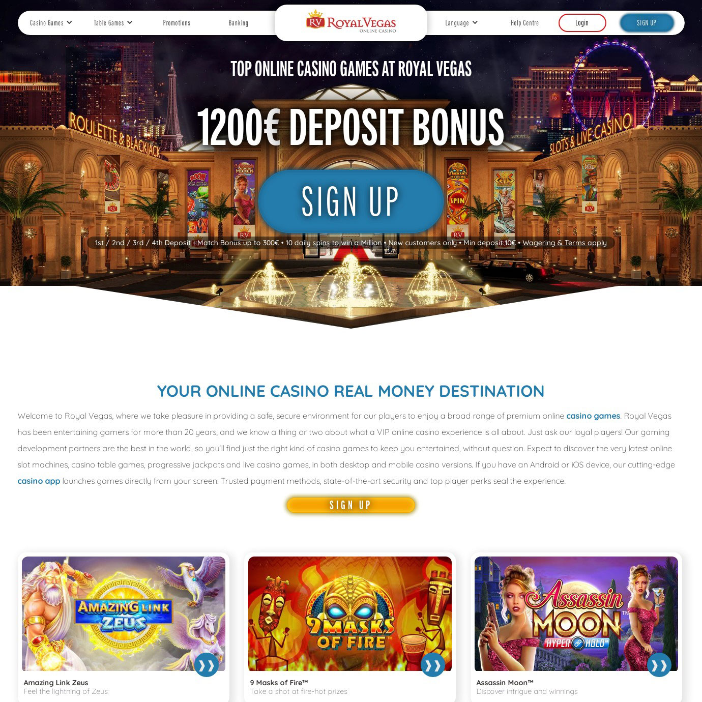 Royal Vegas Casino