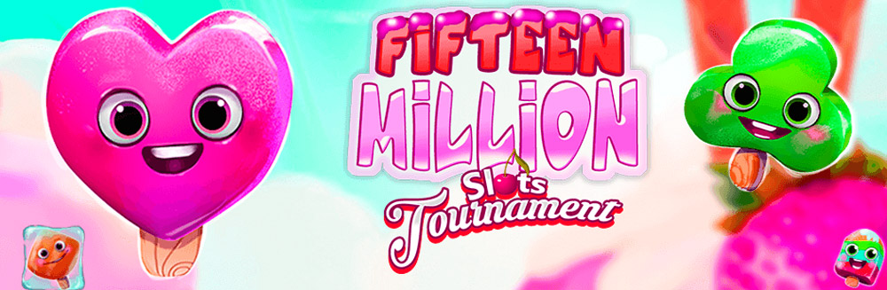 Fifteen Million Slots Tournament. Deposit, Play, and Win HUGE Jackpots!