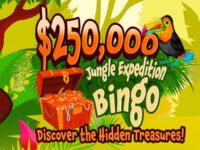 $250,000 Jungle Expedition Bingo