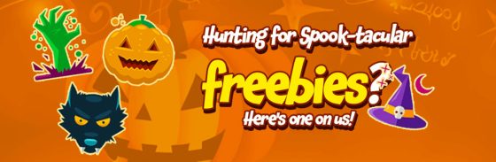 Hunting for Spook-tacular freebies? Here’s one on us!