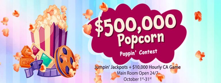 exciting Popcorn Bingo Contest