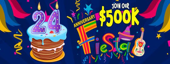 Join Amigo Bingo $500K Anniversary Fiesta! Win Jackpots Up to $10,000 in CASH