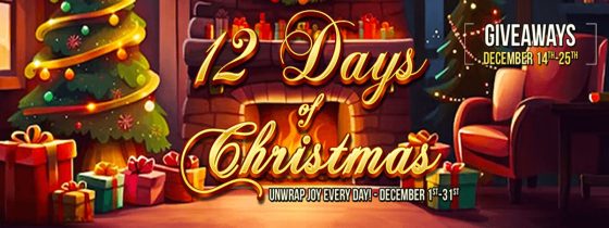 12 Days of Christmas 2023 – Unwrap Joy Every Day! December 1st-31st