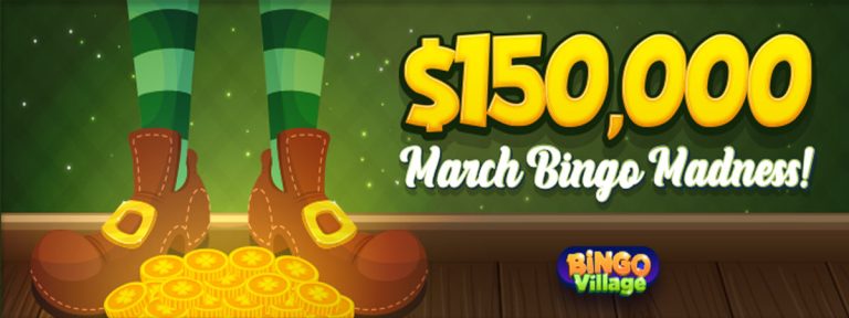 BingoVillage – $200,000 March Bingo Madness!
