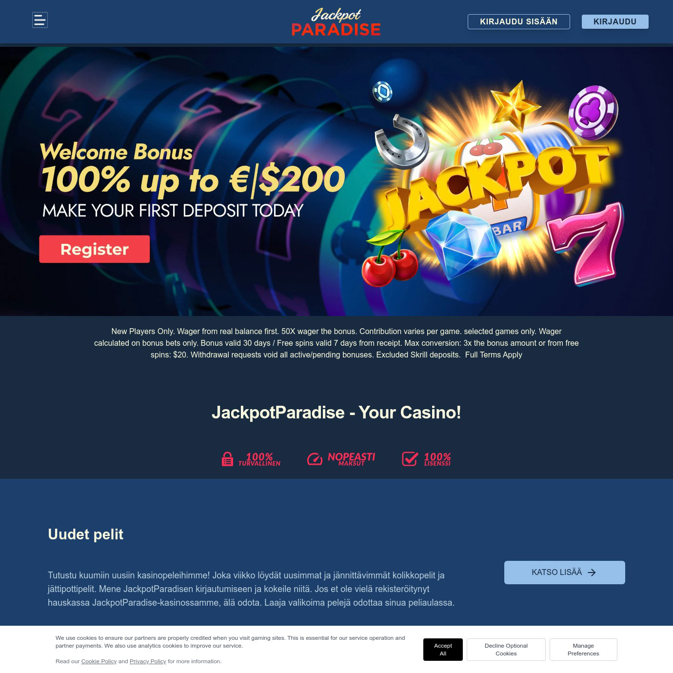 Jackpot Paradise Casino