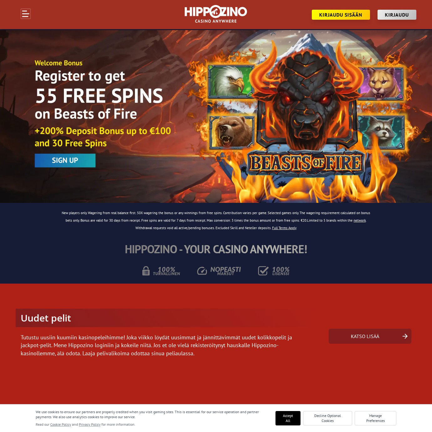 Hippozino Casino