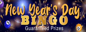 enjoy our New Year Bingo bash