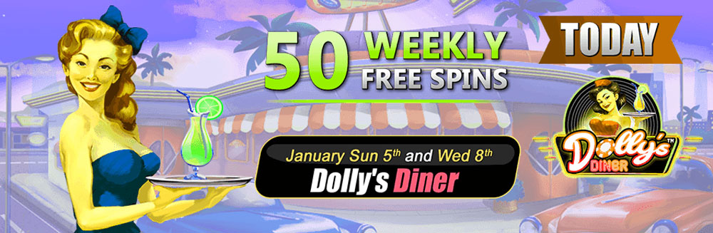 50 Free Spins Limited Time Only