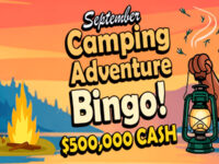 September Camping Adventure Bingo