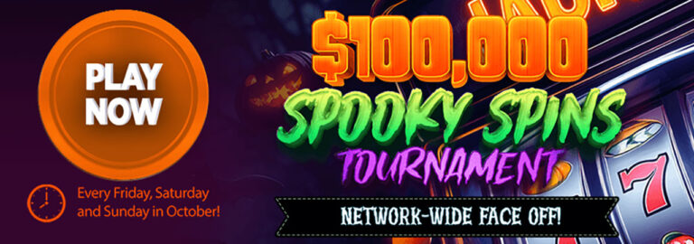 The $100,000 Spooky Spins Tournament