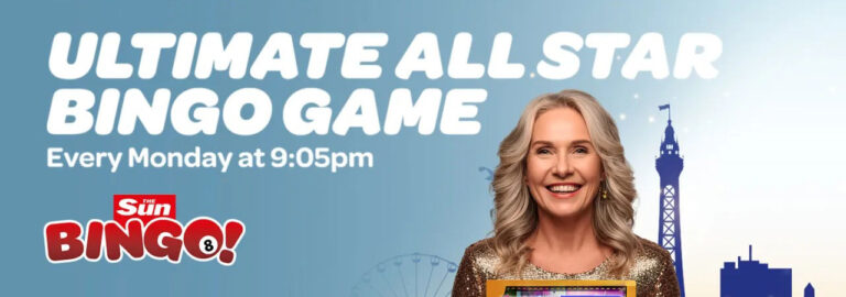 Get in the game and win tickets to the Sun Bingo All Star Hotel experience!