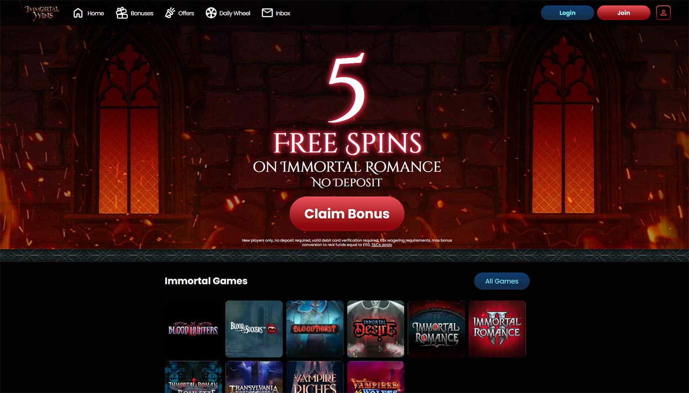 Immortal Wins Casino