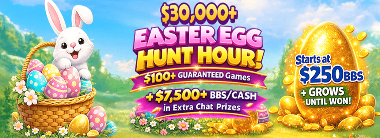 Easter Egg Hunt at Amigo Bingo