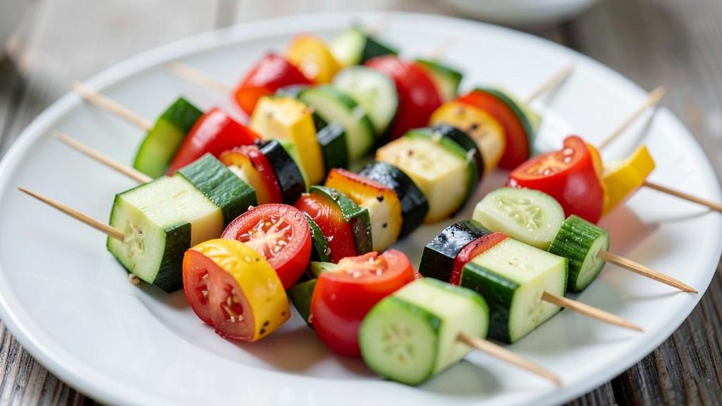 Bingo Veggie Skewers