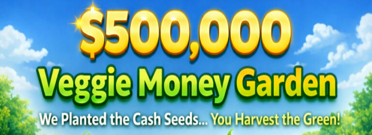 500,000 Veggie Money Garden