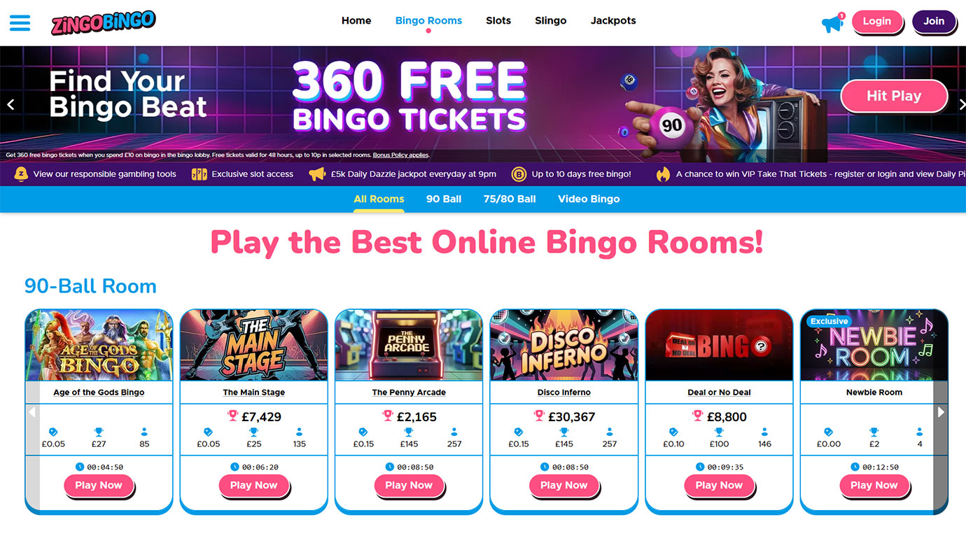 zingo bingo games