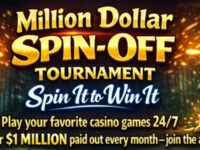 Million Dollar Spin-Off Tournament. Spin It to Win It!