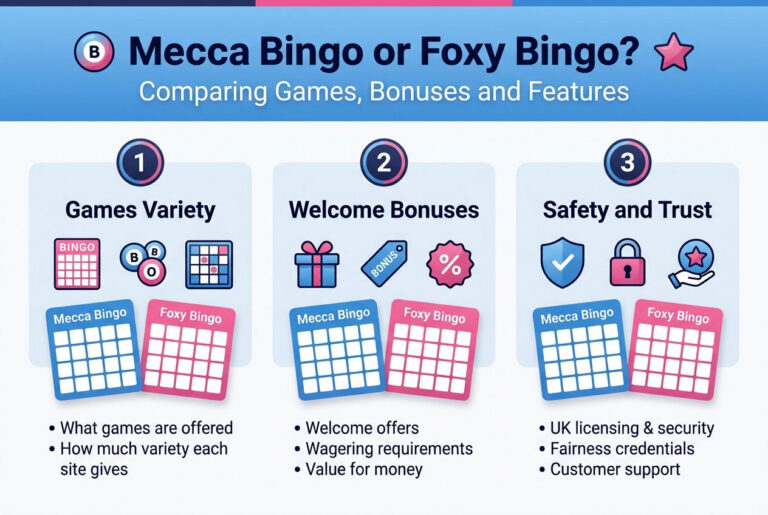 Mecca Bingo or Foxy Bingo